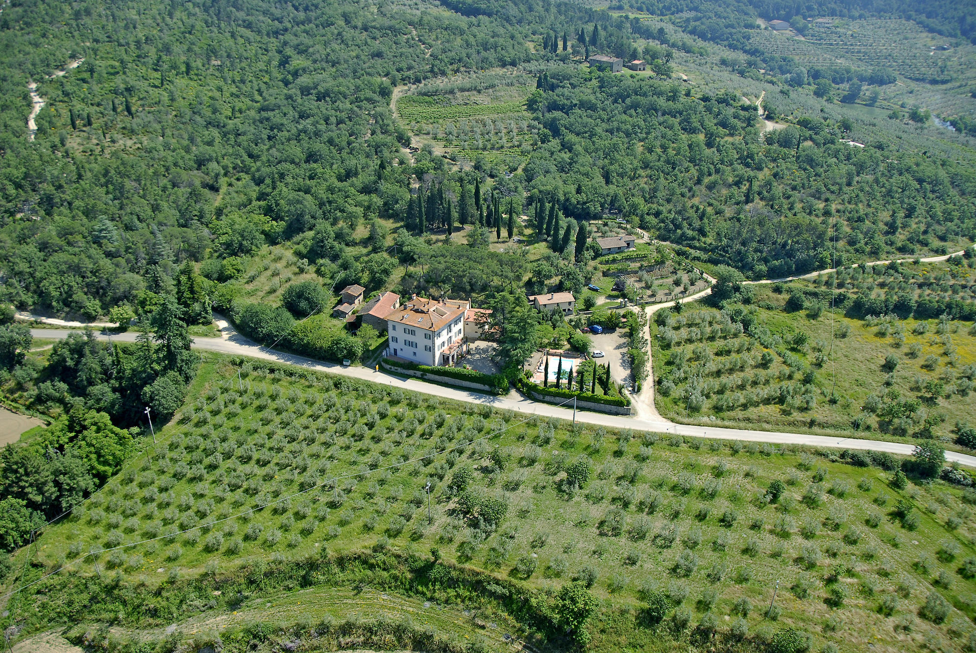 Villa La Grotta San Giustino Valdarno Exterior foto